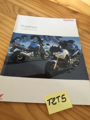 Honda Rango Roadsters CBF Hornet CB Moto Quad Scooter Catálogo Publicidad Pub - Imagen 1 de 4