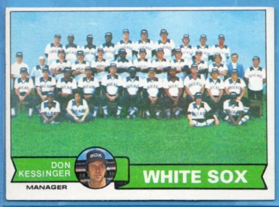 Chicago White Sox 1979 Topps Team Set 27 cartas madera, piedra, limón y Washington Foto 1 de 4