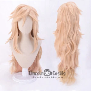 Peluca de peluca Douma Anime Demon Slayer: Kimetsu no Yaiba Cosplay Periwig Otaku - Imagen 1 de 1