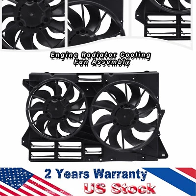 Engine Radiator Cooling Fan Assembly For 2013 2014 2015 2016-2019 Ford Explorer Foto 1 de 4