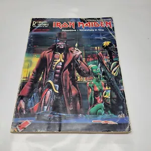 Iron Maiden Powerslave Somewhere In Time GUITAR Tab Book Hal Leonard Vintage - Picture 1 of 5