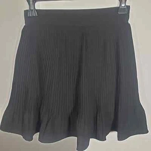 Galita Skort Pleated Black Skirt Sz M Mini Tulip Flare Under Shorts - Picture 1 of 7
