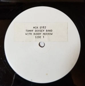 The Tommy Dorsey Band With Featuring Buddy Morrow Promo Vinyl Test Press NOT CD - Picture 1 of 7