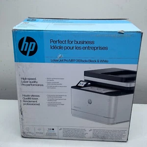 HP LaserJet Pro MFP 3101sdw Laser Printer, Black And White Mobile Print- 1 PAGES - Picture 1 of 11