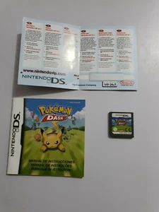 Pokemon DASH Nintendo Ds solo MANUAL(español) Y CARTUCHO PAL EUR Leer👇 - Imagen 1 de 3