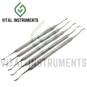 5 Stck. PK Thomas Wachsinstrument #5 PKT5 Doppelendschnitzer Zahninstrument - Bild 1 von 1
