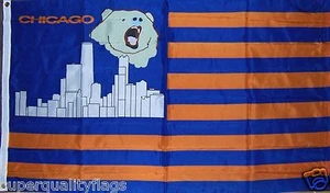 NEW 3x5 ft CHICAGO BEARS CITY PRIDE BANNER FLAG USA seller #1 quality - Picture 1 of 6