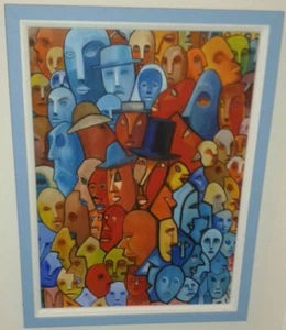 'Heads' Watercolour Painting by Anthony - Imagen 1 de 4