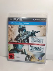 Tom Clancy’s Ghost Recon Future Soldier + Advanced Warfighter 2 + Manual - PS3 - Picture 1 of 3
