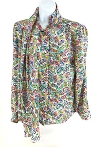 La Chine Classic By Galinda Wang Vintage Classics Secretary Blouse Size 4... - Picture 1 of 8