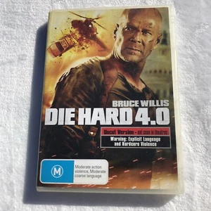 Die Hard 4.0 Uncut Version DVD Reg 4 Bruce Willis Action Tested Free Post - Picture 1 of 5