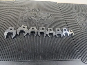 #az312 Snap-On SAE 3/8" Drive Open-End Crowsfoot Wrench Set FCO Set - Picture 1 of 19