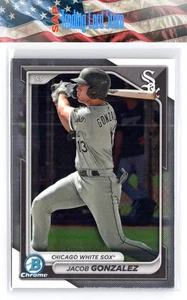 2024 Bowman #BCP-41 Jacob Gonzalez Chrome Prospects - Picture 1 of 2