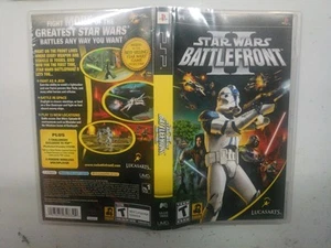 Star Wars Battlefront 2 Sony PSP Cover art and Box only - Picture 1 of 1