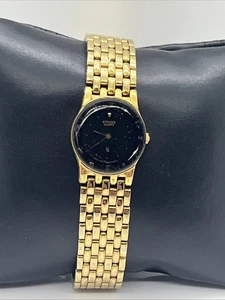 Citizen's Ladies Goldtone Watch See Desc - Bild 1 von 9