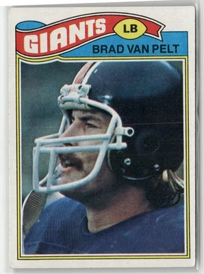 1977 Topps Brad Van Pelt #175 New York Giants VGEX - Image 1 of 2