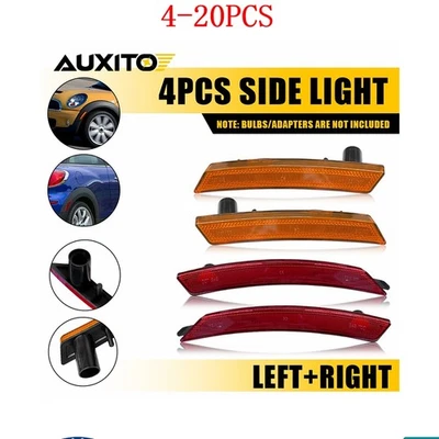 For Mini Cooper R55 R56 R58 R59 R60 R61 Front Rear LED Side Marker Lights 4-40X - Image 1 of 4