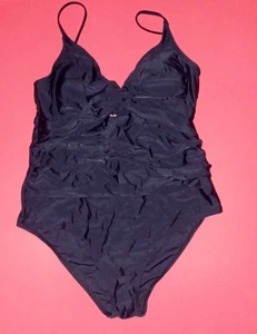 CUPSHE BIKINI Badeanzug EINTEILER LARGE SCHWARZ - Bild 1 von 2