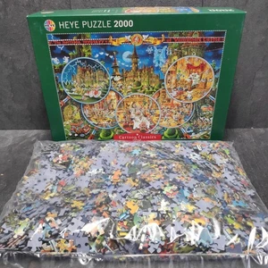 Puzzle Heye Cartoon Classics 2000 piezas • 29407 • Interior EMBALAJE ORIGINAL - Imagen 1 de 7