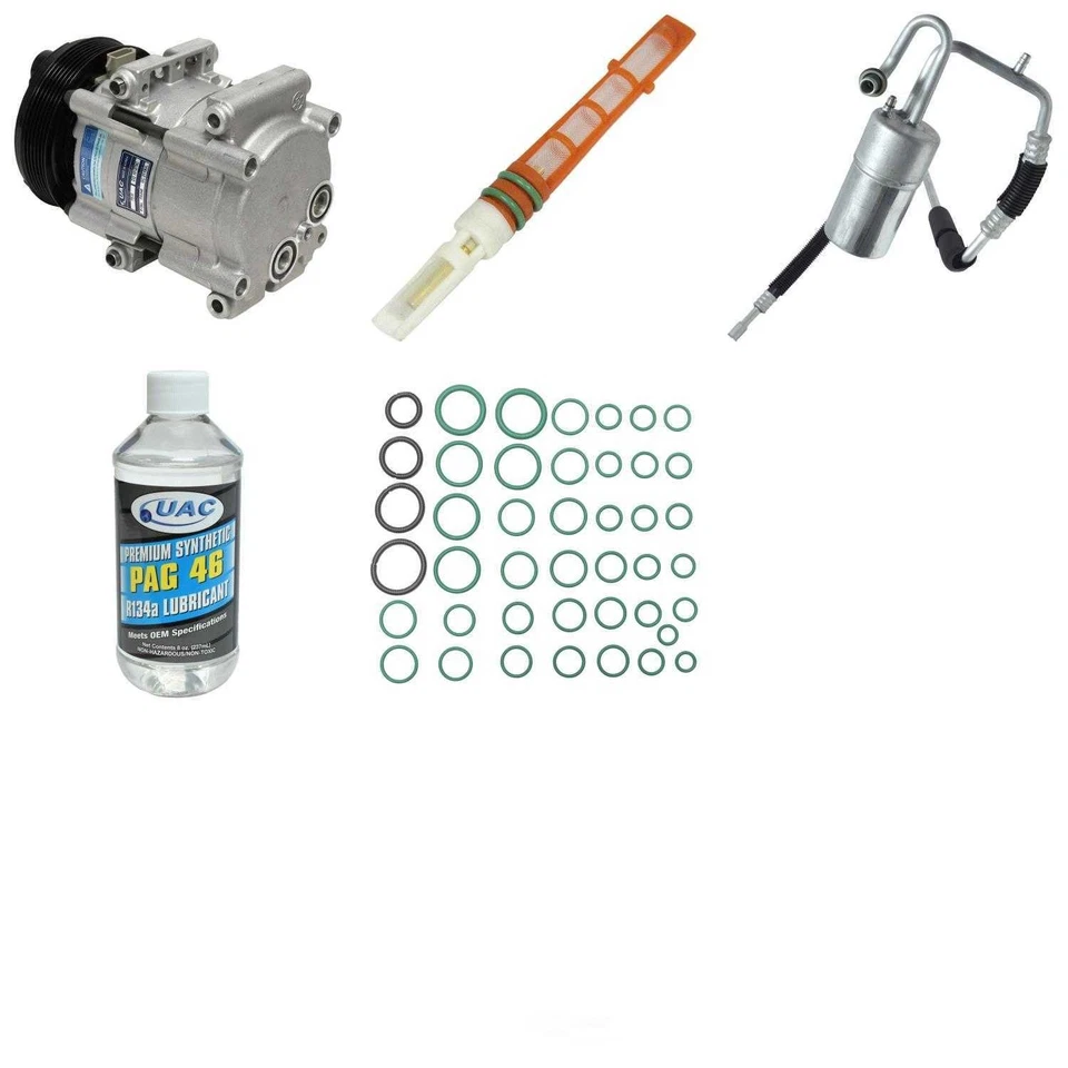 A/C Compressor Kit-Compressor Replacement Kit fits 94-95 Mercury Sable 3.8L-V6 - Image 1 of 1