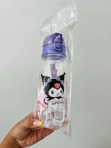 Sanrio Hello Kitty & Friends Kuromi Erwachsene/Kinder Tragbare Wasserflasche 18,5oz Neu - Bild 1 von 2