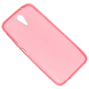 Custodia Silicone Back Case Ultra Slim 0,3mm Sottile Htc Desire 620 Dual Sim Red - Foto 1 di 3