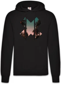 Cross Bild California Hoodie Pullover Skyline United States USA US Flag - Picture 1 of 1