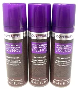 (3) Covergirl Simply Ageless Perfector Essence Hydro Fresh Tint Sealed 70 - Rich - Picture 1 of 3