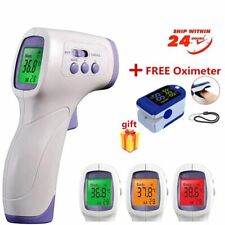 Digital Thermometer Infrared Forehead Non-contact Body Temperature Measure Baby 
