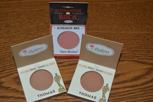 3 The Balm Take Home the Bronze Thomas & Bare Minimum Blush 1.5g / 0.05oz Ea - Picture 1 of 1