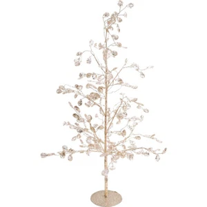 LVD Beaded Tree Teardrop Decorative Sculpture Ornament Home/Lounge 48cm Decor - Picture 1 of 2