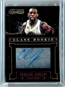 2012-13 TIMELESS TREASURES GLASS ROOKIES AUTO CHARLES JENKINS WARRIORS 116/476 - Picture 1 of 2