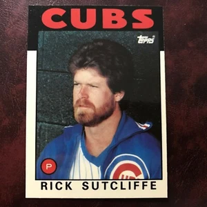 1986 Topps TIFFANY Set RICK SUTCLIFFE #330 CHICAGO CUBS ** MINT ** HIGH GRADE ** - Picture 1 of 2