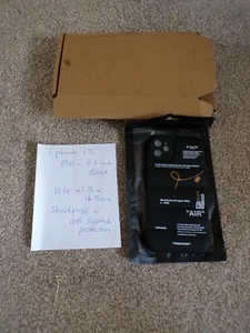 Neu-- Wurde geöffnet, nicht benutzt I Phone 13 Pro 6.1 schwarz Handyhülle - Bild 1 von 4