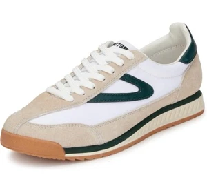 TRETORN Women's Rawlins Casual Lace Up Sneaker Shoes Gray/Green Size 8.5 New - Picture 1 of 17