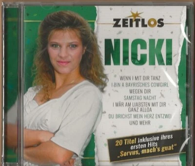 Nicki- CD - Zeitlos-Wegen Dir-Wenn I Mit Dir Tanz-So A Wunder - 2023 - NEUWARE! - Bild 1 von 2