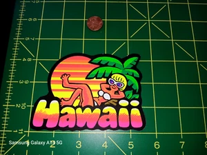 GAL RELAX HAWAII VINTAGE Sticker / Decal ORIGINAL old stock - Bild 1 von 2