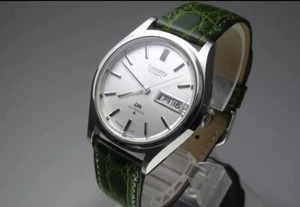 Vintage 1970s Seiko Lord Matic Weekdater 5606-7071 23 Jewels - Picture 1 of 12