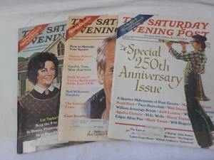 Lot of 3 The Saturday Evening Post Magazines July/Aug Oct Nov '77 Vintage Issues - Picture 1 of 12