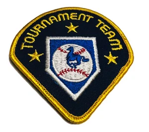 Vintage Pony Tournament Team Baseball Patch 1970s New Iron On - Picture 1 of 2