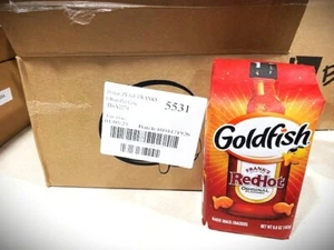 Pepperidge Farm Goldfish Frank's Red Hot Flavor 6.6oz (case of 6) - Picture 1 of 3