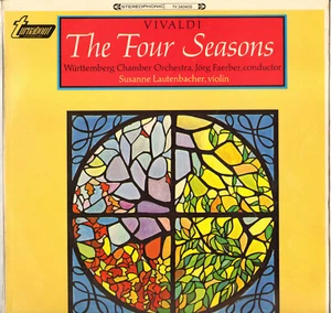 SUSANNE LAUTENBACHER, VIVALDI "LES 4 SAISONS" LP 1966 TURNABOUT TV 34040S STEREO - Picture 1 of 3