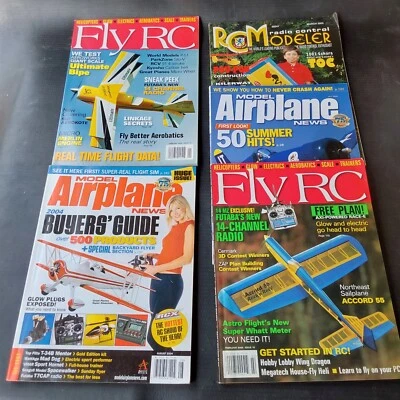 Vintage  (Lot of 5)  RC Modeler Airplane Aircraft Aviation Magazines - Image 1 of 4