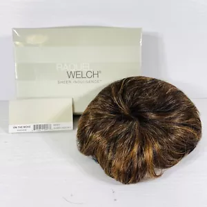 Raquel Welch Short Boy Cut Wig Average R829S Brown Glazed Hazelnut Highlights - Picture 1 of 16