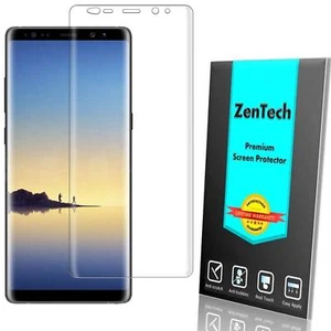[3-PACK] ZenTech Clear FULL COVER Screen Protector For Samsung Galaxy Note 9 - Picture 1 of 8