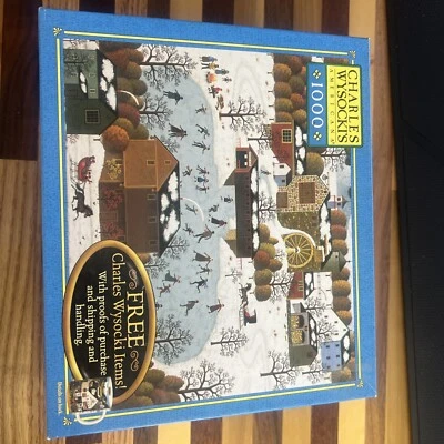 Charles Wysocki Americana Puzzle Chestnut Valley SEALED - Image 1 of 3