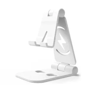 Universal Foldable Desktop Desk Stand Holder Mount For Cell Phone and Tablet Pad - Picture 1 of 17