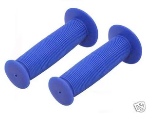 Bicycle Handle Bar Mushroom Grips Blue BMX Boys And Girls Cruiser Bikes 163146 - Picture 1 of 1
