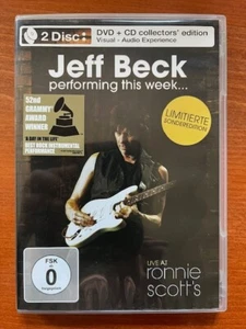 Jeff Beck Performing This Week Live At Ronnie Scotts (Video-DVD + CD), selten - Bild 1 von 3