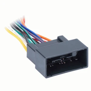 Radio Wiring Harness Adapter with Butt Connectors (BIN #1729) - Picture 1 of 1